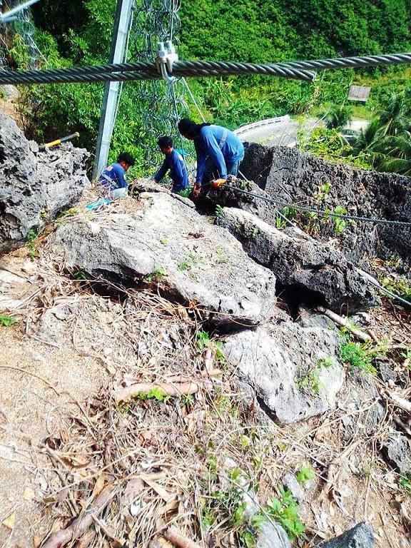 Rockfall Road Slip Slope Protection